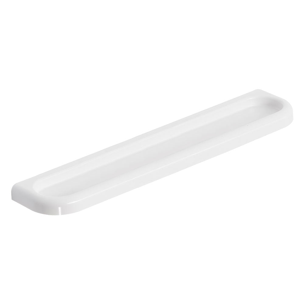 Mensola da parete bagno Serie Linea in durolite e ABS bianco 56x11 cm Immagine principale del prodotto