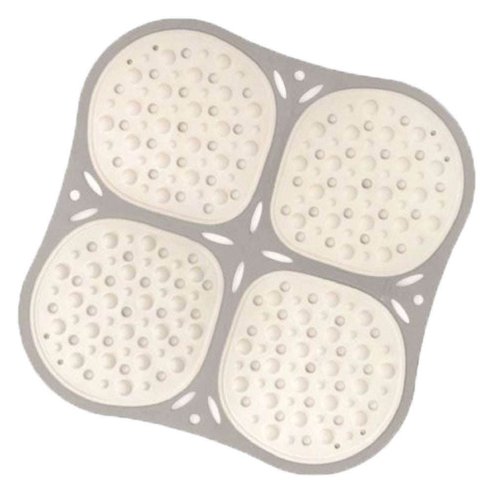 Tappeto massaggiante antiscivolo per doccia Relax 53x53 cm