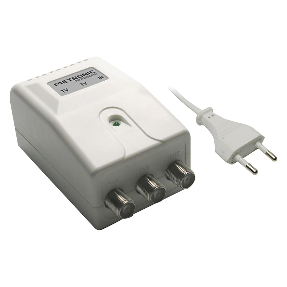 Alimentatore per amplificatore d'antenna TV da interno Metronic a 2 uscite Immagine principale del prodotto