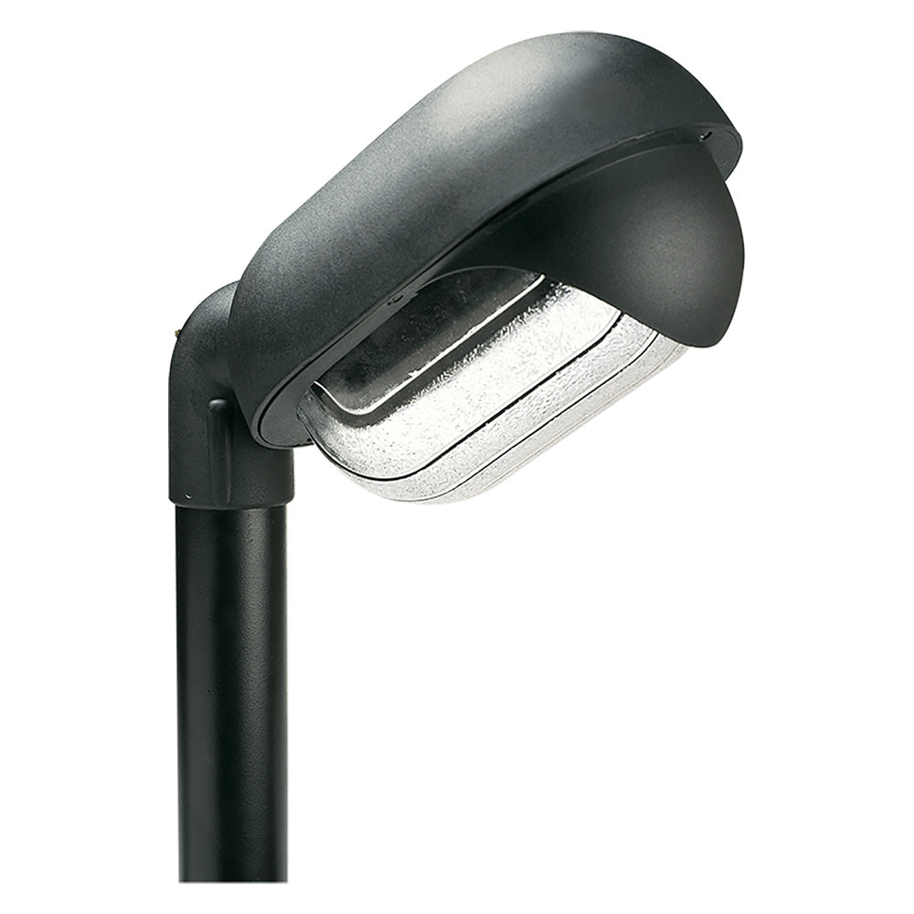 Lanterna testa-palo Residence Sovil nera 60W da esterno con attacco E27 e protezione IP44