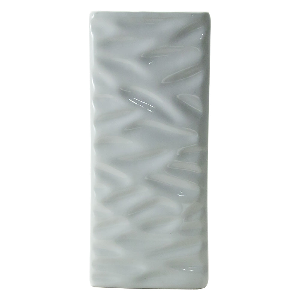 Umidificatore in ceramica a rilievo bianco Il Coccio per termosifoni Immagine principale del prodotto