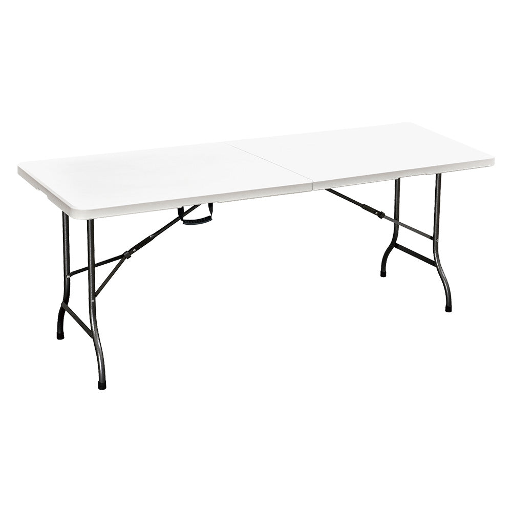 Tavolo da picnic pieghevole Party bianco 152x74,5 cm con maniglia per trasporto Immagine principale del prodotto