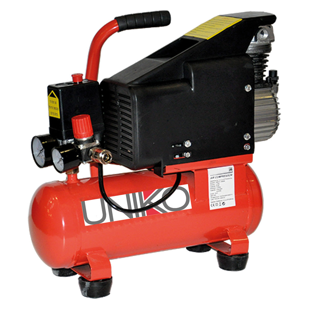 Compressore ad olio UNIKO da 6 litri e 1,5 HP per bricolage e lavori domestici Immagine principale del prodotto
