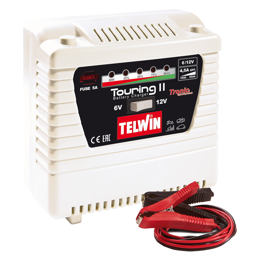 Caricabatterie Telwin Touring 11 2/6A 6/12V