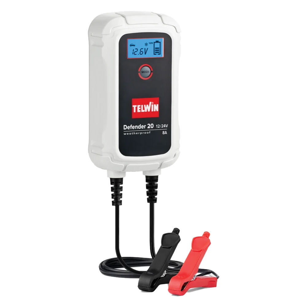 Caricabatterie e mantenitore Telwin Defender 12-24V 8-4Ah Immagine principale del prodotto