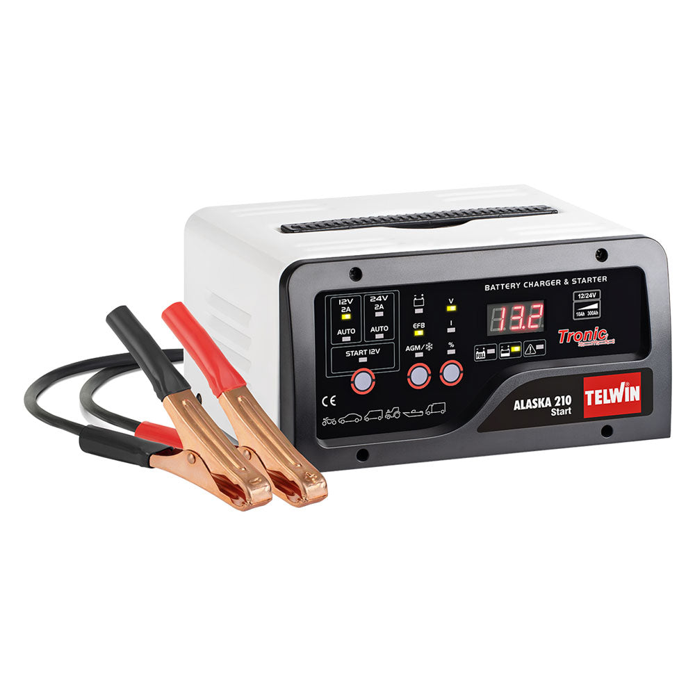 Caricabatteria Telwin Alaska 210 Start 12/24V 230V Immagine principale del prodotto