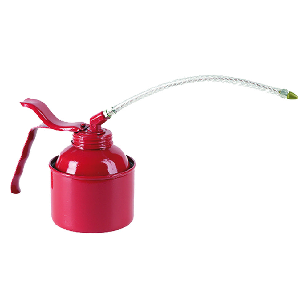 Oliatore Pressol in acciaio 250 ml con canna flessibile in PVC