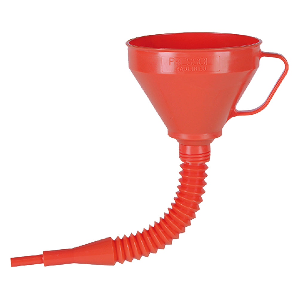 Imbuto in polietilene Pressol ø 16 cm con beccuccio flessibile e filtro Immagine principale del prodotto
