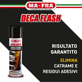 deca flash elimina catrame e residui su carrozzeria
