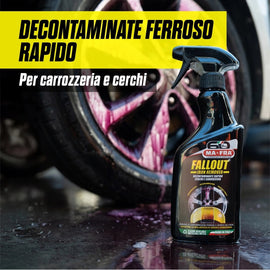 decontaminante ferrorso rapido per carrozzeria e cerchi