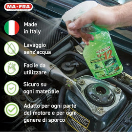sgrassatore facile da utilizzare, sicuro su ogni materiale