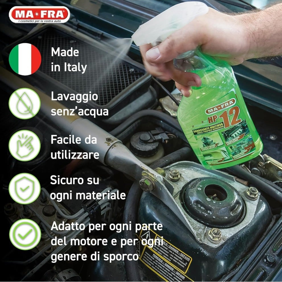 sgrassatore facile da utilizzare, sicuro su ogni materiale