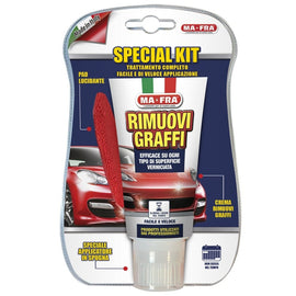 trattamento completo per rimuovere graffi da carrozzeria