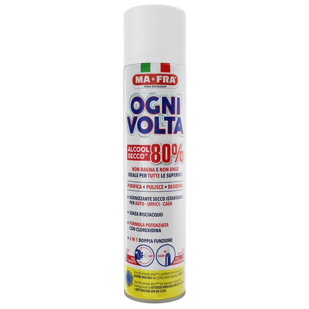 igienizzante spray per ambienti