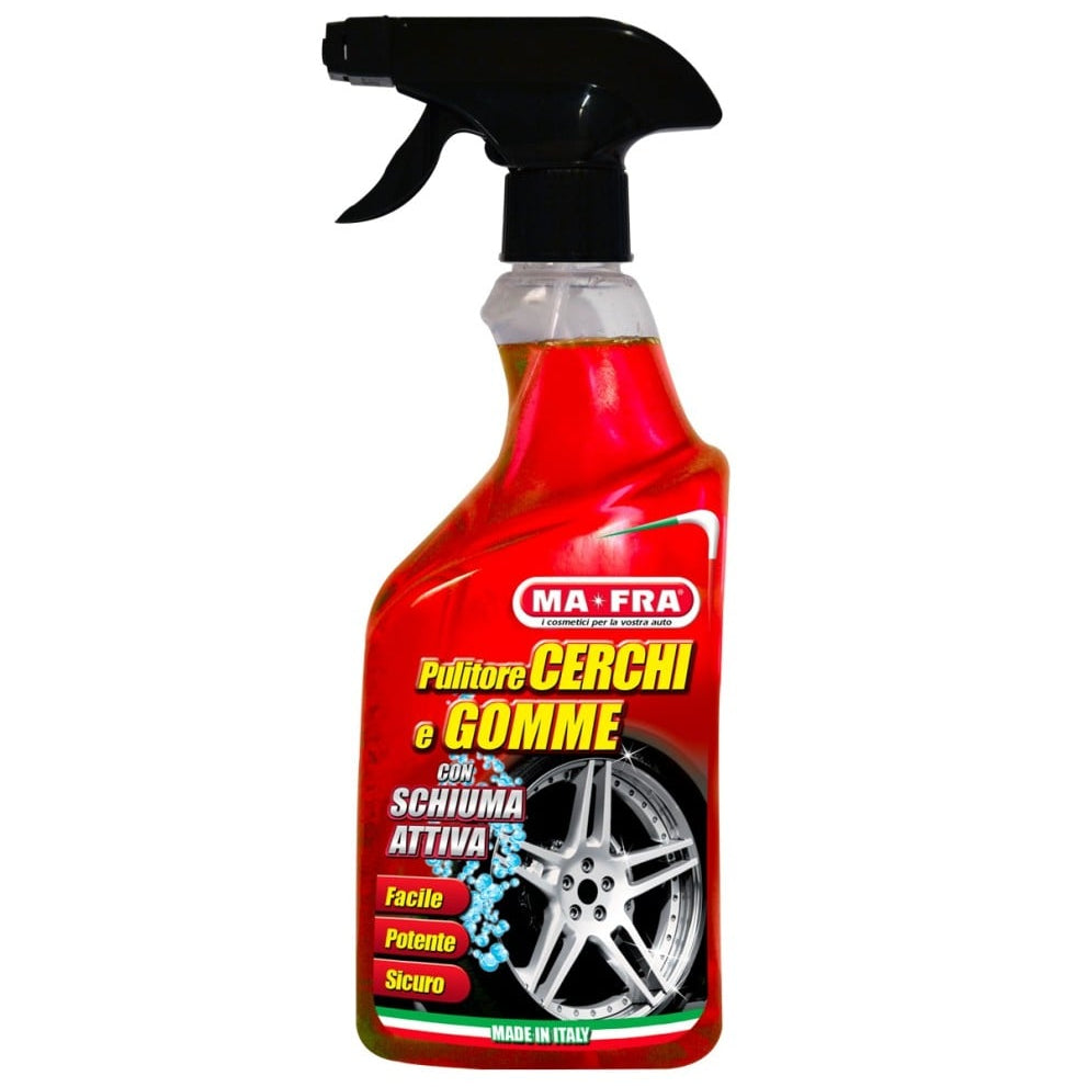 sgrassatore spray per cerchi e gomme auto e moto Immagine principale del prodotto