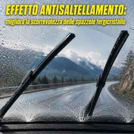 lavavetri effetto antisaltellamento per spazzole