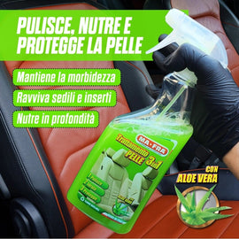 pulisce, nutre e protegge gli interni in pelle