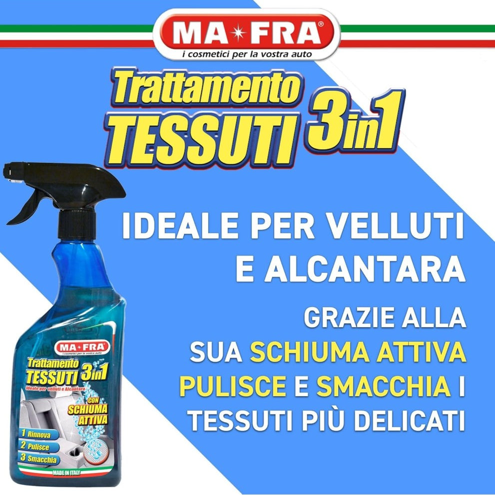 Ma-Fra Trattamento 3in1 Tessuti Rinnova Sedili 500 ml Immagine secondaria del prodotto