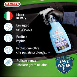 detergente per esterni auto italiano rapido