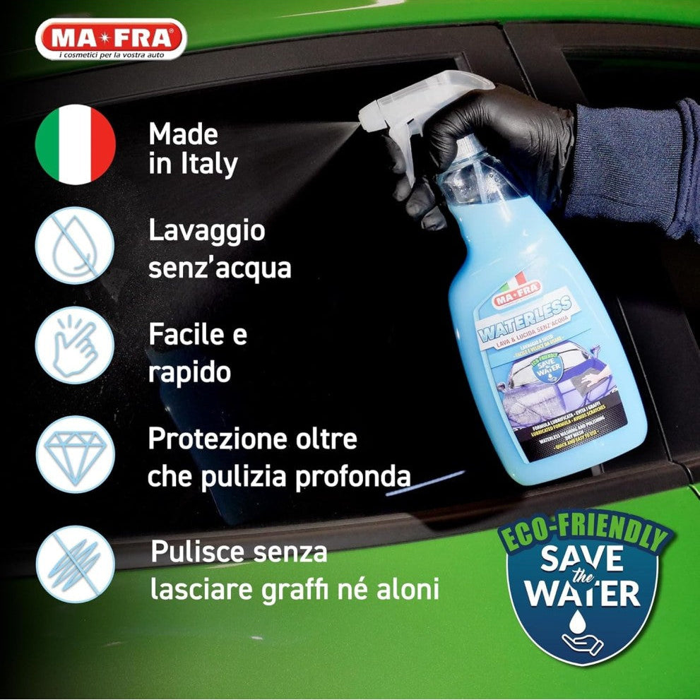 detergente per esterni auto italiano rapido