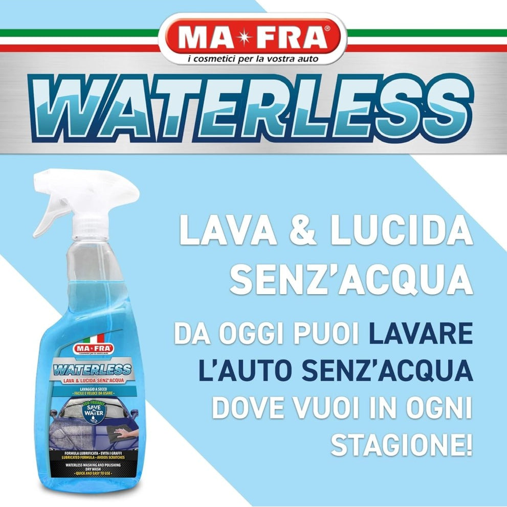 Ma-Fra Waterless Detergente Esterni Auto a Secco 750 ml Immagine secondaria del prodotto
